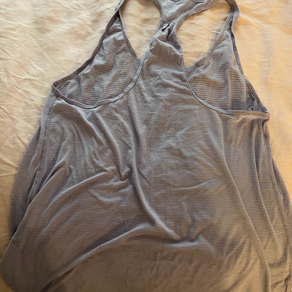 Lululemon Purple Racerback Tank Top - Picture 4 of 5